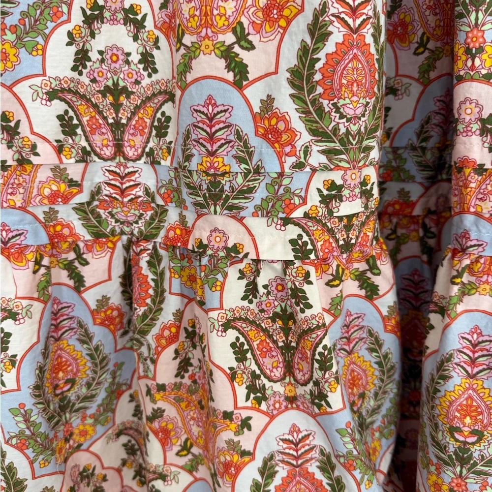 By Anthropologie Multicolor Paisley Maxi Dress - Picture 7 of 9